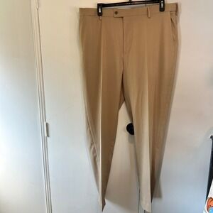 Saddlebred Straight Fit Comfort Waist Wrinkle‎ Resistant Dress Pants size 42x32